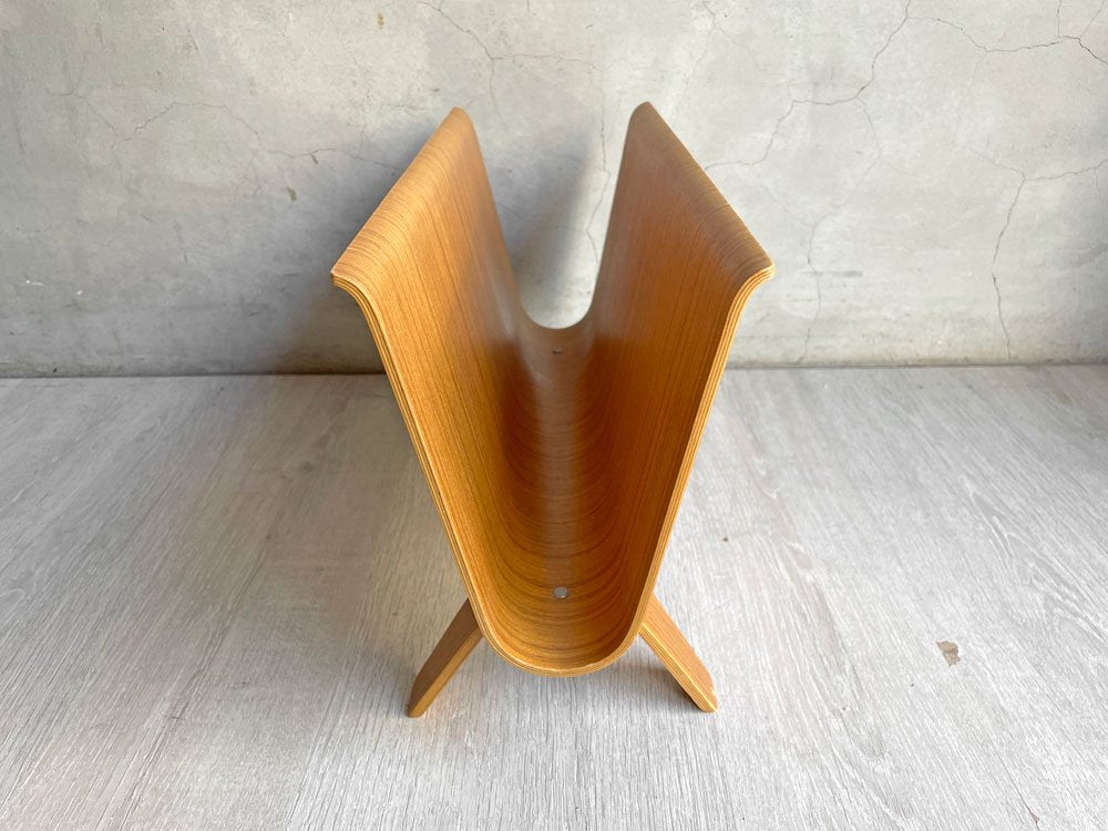 サイトーウッド SAITO WOOD マガジンラック チークグレイン MAGAZINE RACK teak grain プライウッド アユース材♪