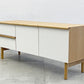 イデー IDEE スティルト サイドボード L STILT SIDEBOARD L ナチュラル×ホワイト オーク材 マリナ・ボーティエ 展示品相当 定99,000円 〓