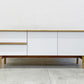 イデー IDEE スティルト サイドボード L STILT SIDEBOARD L ナチュラル×ホワイト オーク材 マリナ・ボーティエ 展示品相当 定99,000円 〓