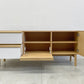 イデー IDEE スティルト サイドボード L STILT SIDEBOARD L ナチュラル×ホワイト オーク材 マリナ・ボーティエ 展示品相当 定99,000円 〓