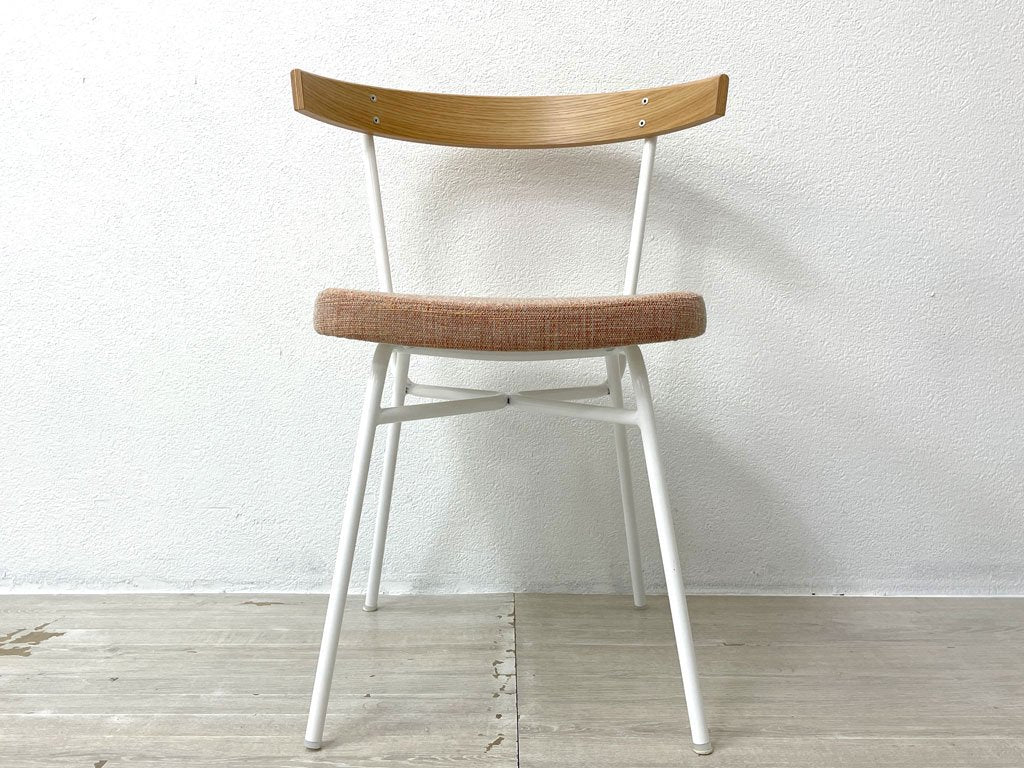 イデー IDEE フェレチェア FERRET CHAIR ホワイトフレーム White frame ダイニングチェア ファブリック 定価￥45,000- 美品 B ●