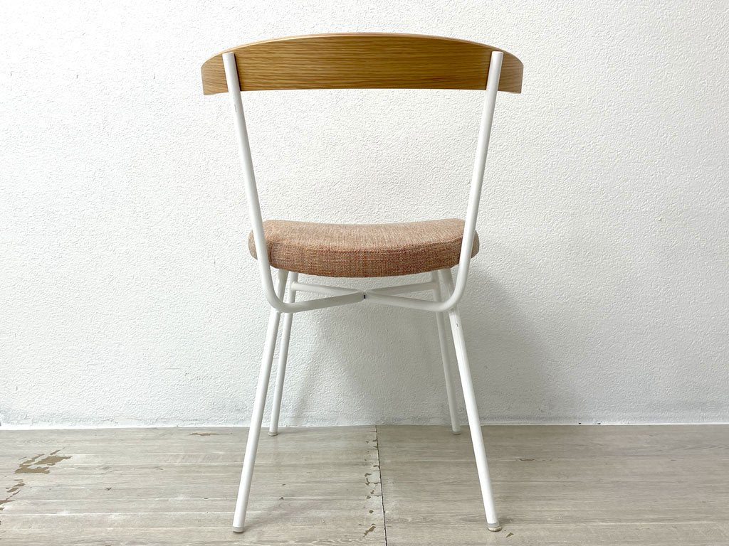 イデー IDEE フェレチェア FERRET CHAIR ホワイトフレーム White frame ダイニングチェア ファブリック 定価￥45,000- 美品 B ●