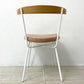 イデー IDEE フェレチェア FERRET CHAIR ホワイトフレーム White frame ダイニングチェア ファブリック 定価￥45,000- 美品 A ●