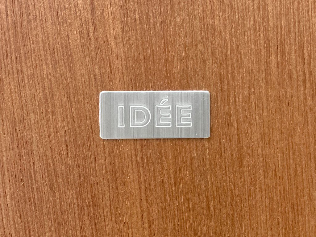 イデー IDEE ノヴァ NOVA ダイニングテーブル ラウンドタイプ ホワイトアッシュ材 ナチュラル×ナチュラル 定価￥99,000- 美品 ●