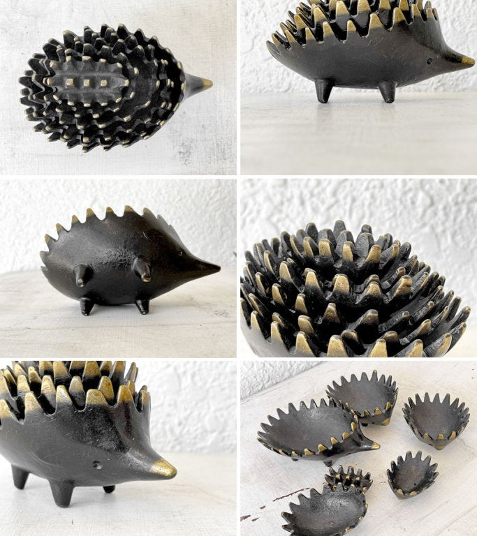 ウォルターボッセ Walter Bosse ハリネズミ hedgehog Ashtray オブジェ 灰皿 後期型 ビンテージ ◇