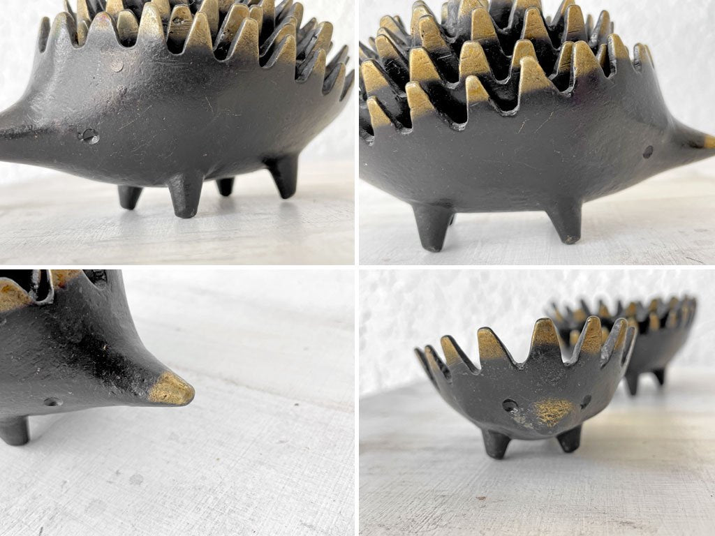 ウォルターボッセ Walter Bosse ハリネズミ hedgehog Ashtray オブジェ 灰皿 後期型 ビンテージ ◇