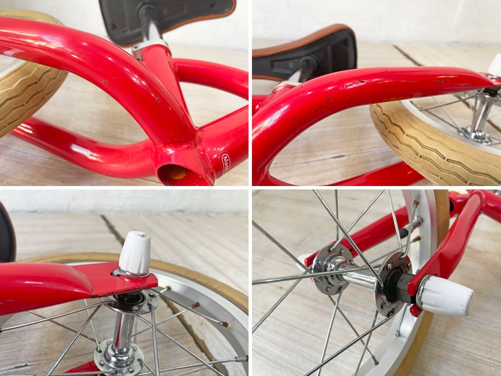 トーキョーバイク tokyo bike パドル paddle キックバイク キッズバイク トマト トラベルバッグ付き ベージュ 参考合計定価 \24,640- ★