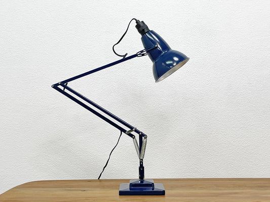 アングルポイズ ANGLEPOISE ORIGINAL1227 テーブルランプ デスクライト  ブルー 廃番カラー ジョージ・カワーダイン イギリス 定価￥57,200- ●