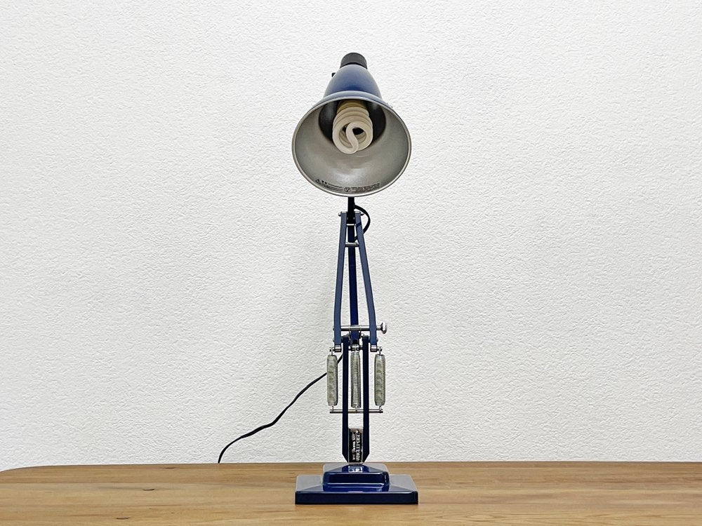 アングルポイズ ANGLEPOISE ORIGINAL1227 テーブルランプ デスクライト  ブルー 廃番カラー ジョージ・カワーダイン イギリス 定価￥57,200- ●