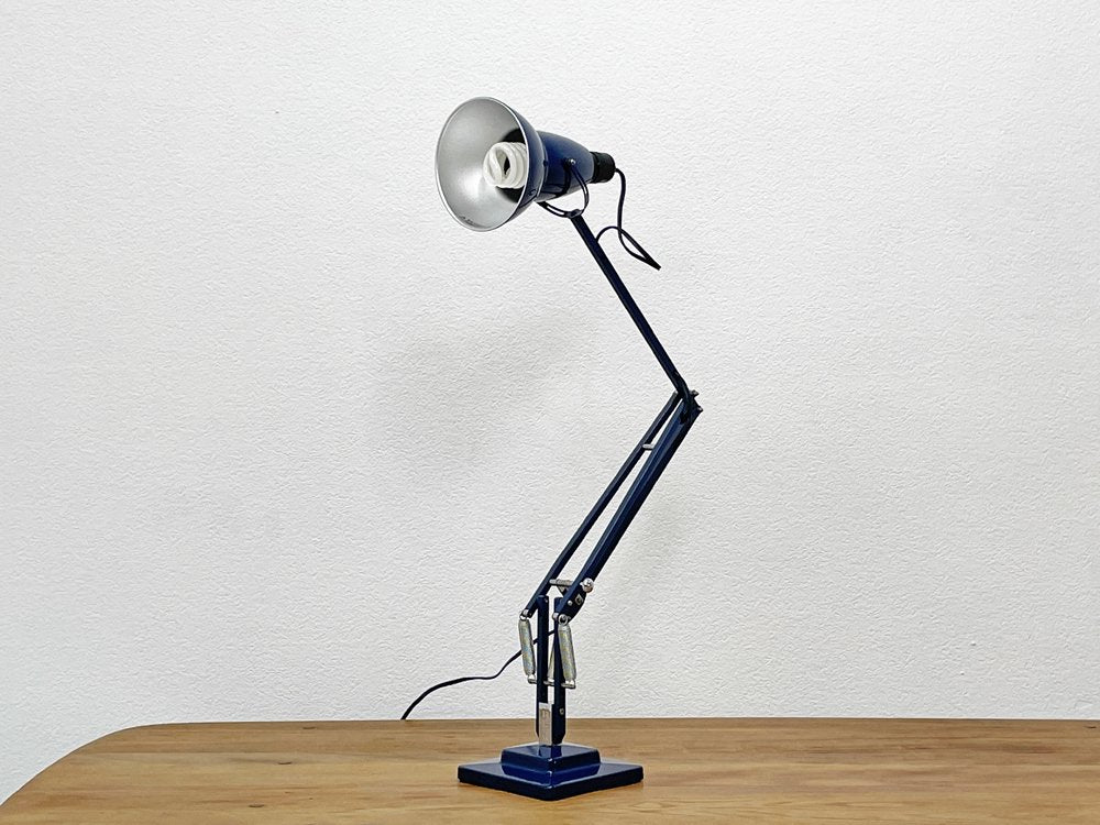 アングルポイズ ANGLEPOISE ORIGINAL1227 テーブルランプ デスクライト  ブルー 廃番カラー ジョージ・カワーダイン イギリス 定価￥57,200- ●