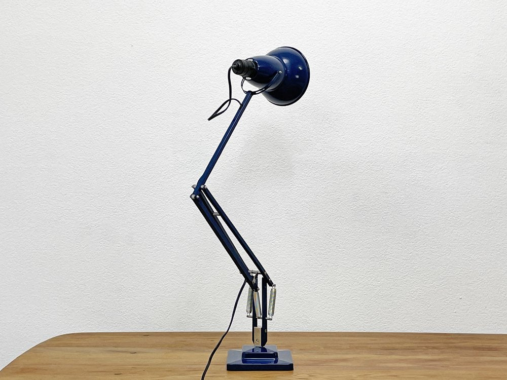 アングルポイズ ANGLEPOISE ORIGINAL1227 テーブルランプ デスクライト  ブルー 廃番カラー ジョージ・カワーダイン イギリス 定価￥57,200- ●