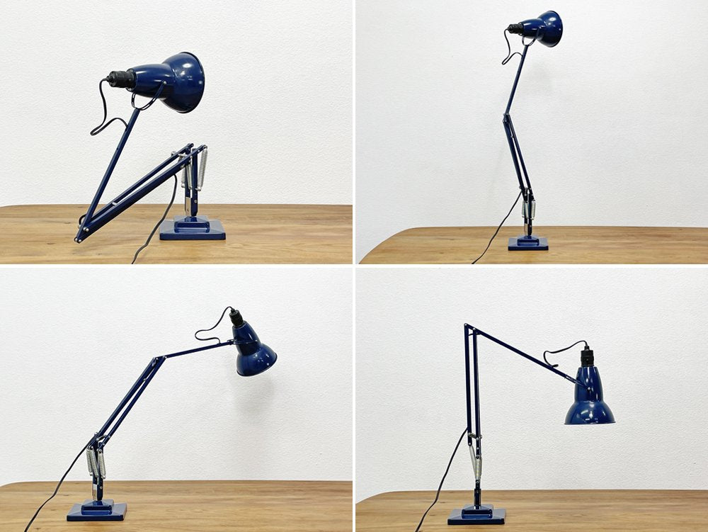 アングルポイズ ANGLEPOISE ORIGINAL1227 テーブルランプ デスクライト  ブルー 廃番カラー ジョージ・カワーダイン イギリス 定価￥57,200- ●