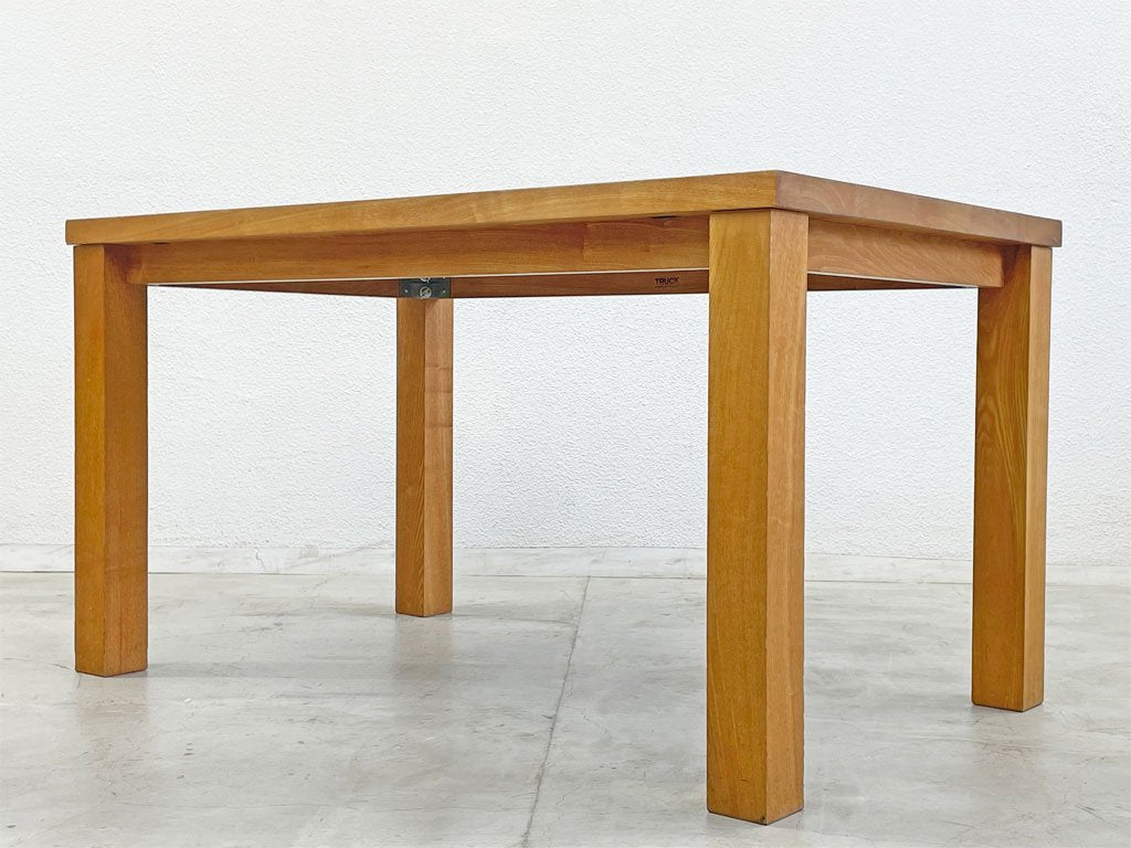 トラックファニチャー TRUCK FURNITURE OAK SR TABLE ダイニングテーブル オーク無垢材 W130cm 廃盤 オーダーサイズ シンプルナチュラル 〓