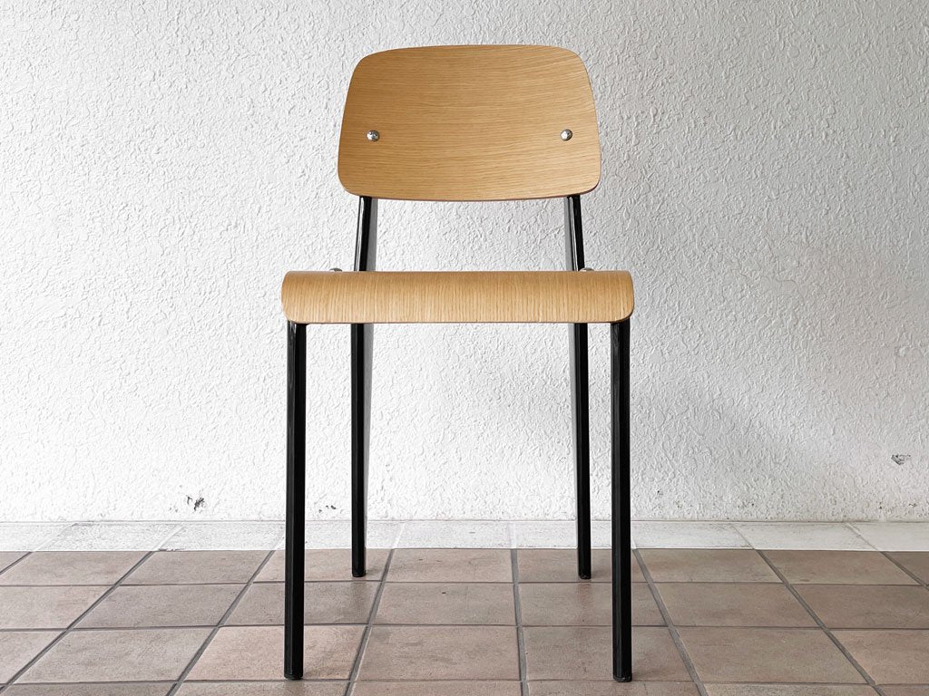 関家具 トーラスチェア Taurus Chair ダイニングチェア アッシュ材×スチール ブラックカラー インダストリアル 
 B ◇