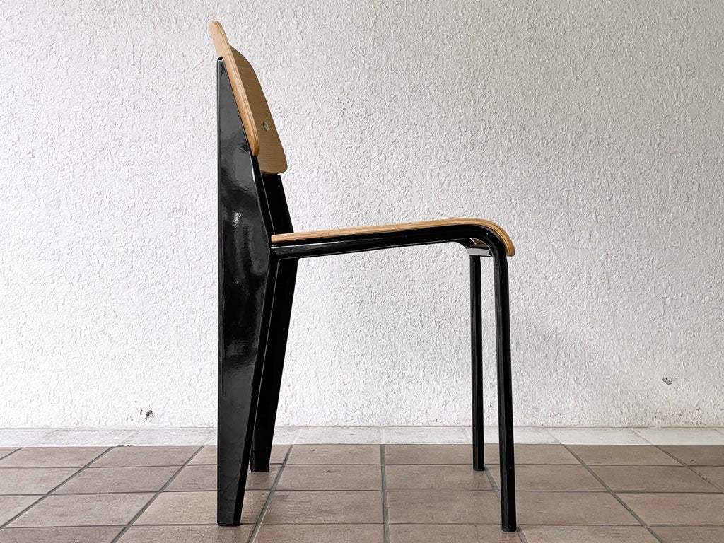 関家具 トーラスチェア Taurus Chair ダイニングチェア アッシュ材×スチール ブラックカラー インダストリアル 
 B ◇