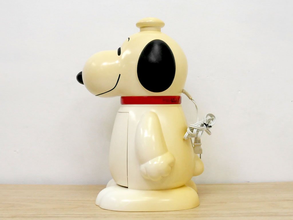 タイガー魔法瓶 TIGER スヌーピー型 SNOOPY 電動かき氷器 ABO-A10Z 氷削り器 製氷カップ付き 廃番品 ●