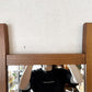 イデー IDEE スレイ SLEIGH MIRROR スタンドミラー 姿見 タモ無垢材 アントンブラウン H165cm 立て掛け式 定価￥35,100- ◎