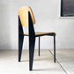 関家具 トーラスチェア Taurus Chair ダイニングチェア アッシュ材×スチール ブラックカラー インダストリアル B ★