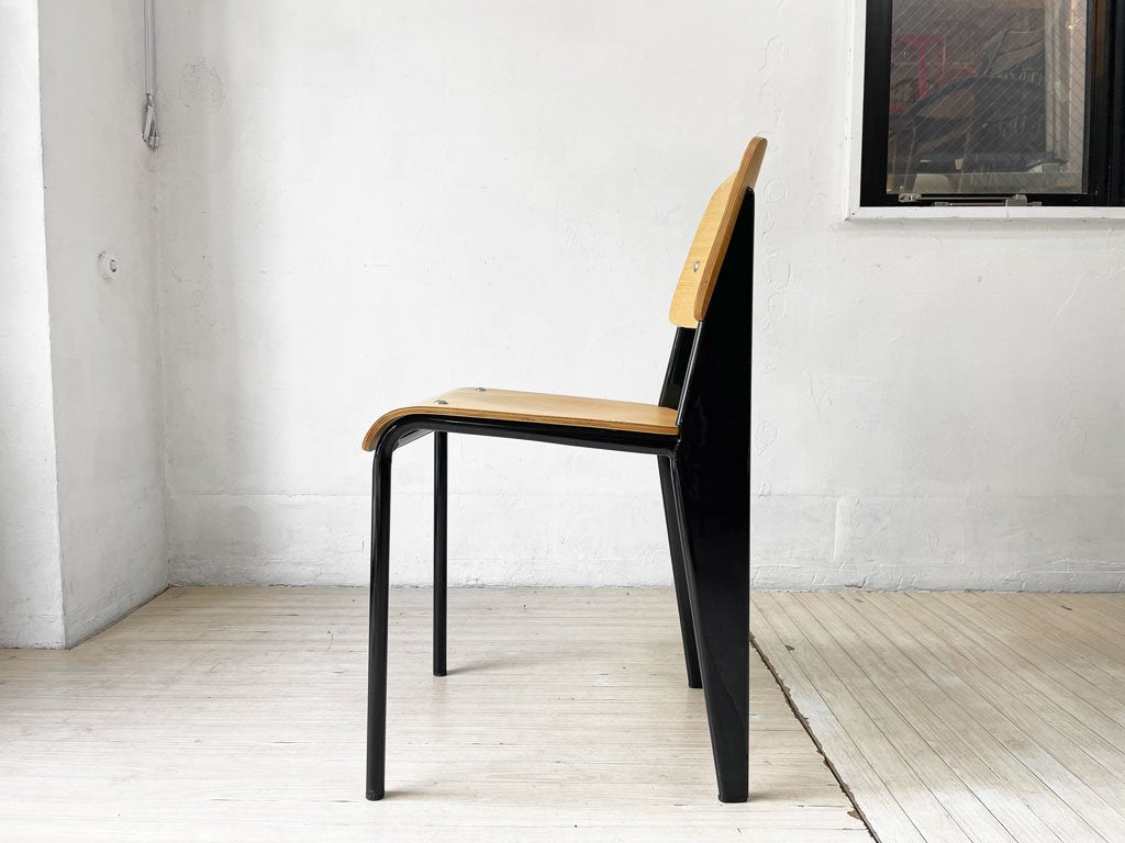 関家具 トーラスチェア Taurus Chair ダイニングチェア アッシュ材×スチール ブラックカラー インダストリアル A ★