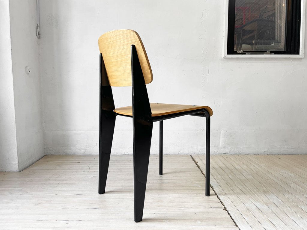 関家具 トーラスチェア Taurus Chair ダイニングチェア アッシュ材×スチール ブラックカラー インダストリアル A ★