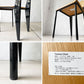 関家具 トーラスチェア Taurus Chair ダイニングチェア アッシュ材×スチール ブラックカラー インダストリアル A ★