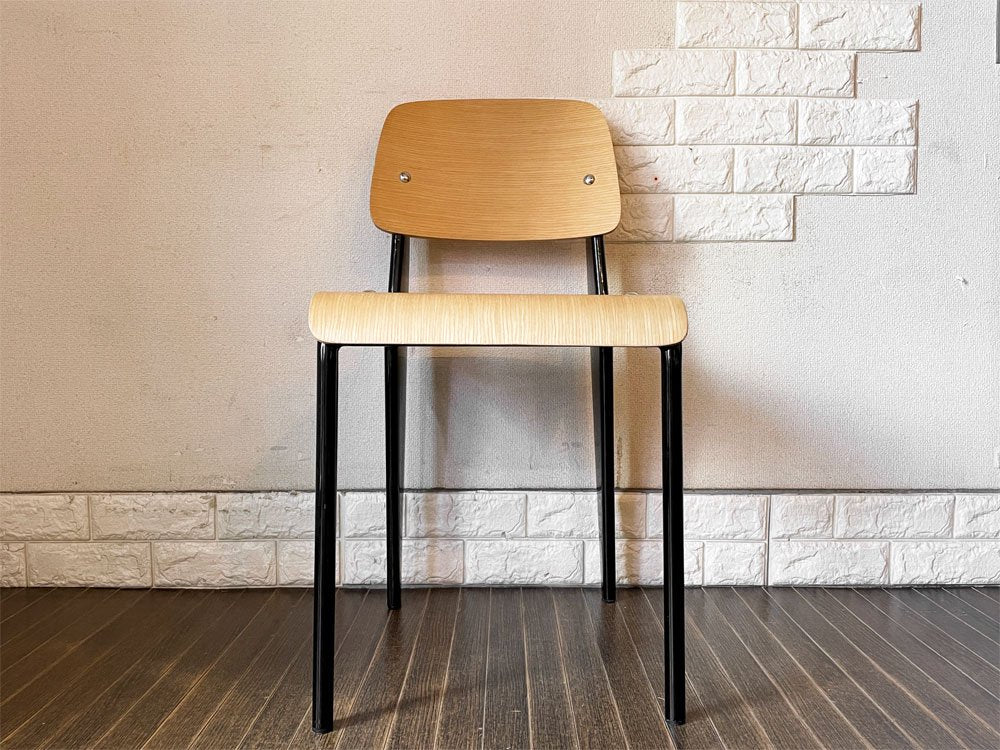 関家具 トーラスチェア Taurus Chair ダイニングチェア アッシュ材×スチール ブラックカラー インダストリアル 定価￥16,830- A ◎