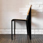 関家具 トーラスチェア Taurus Chair ダイニングチェア アッシュ材×スチール ブラックカラー インダストリアル 定価￥16,830- A ◎