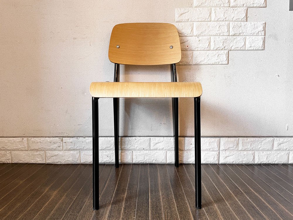 関家具 トーラスチェア Taurus Chair ダイニングチェア アッシュ材×スチール ブラックカラー インダストリアル  定価￥16,830- B ◎