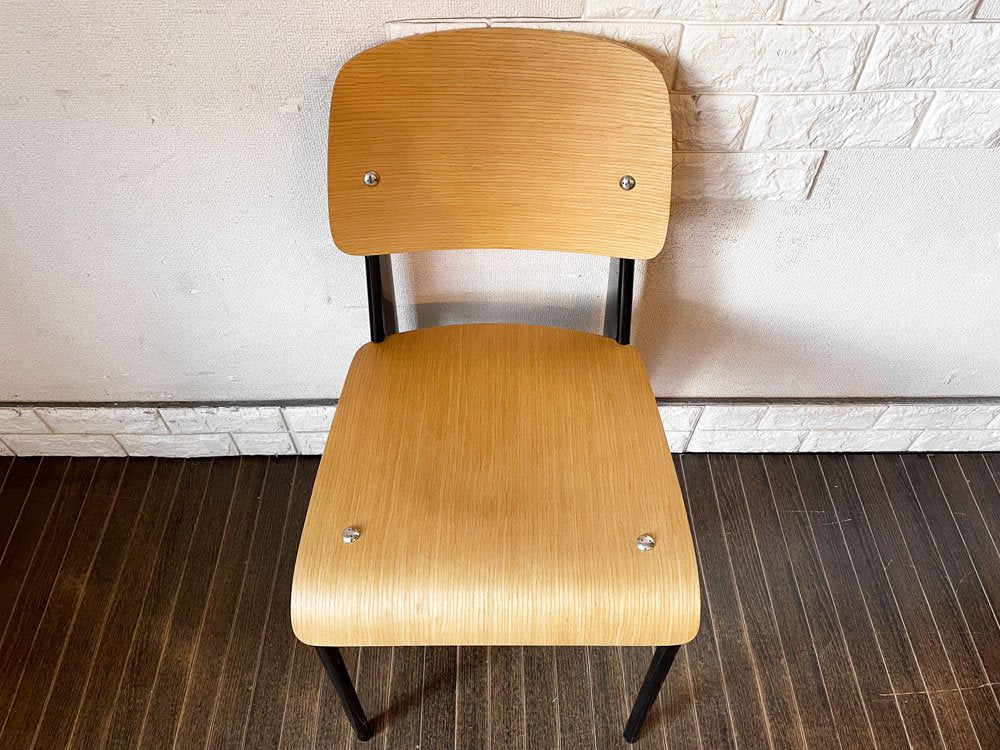 関家具 トーラスチェア Taurus Chair ダイニングチェア アッシュ材×スチール ブラックカラー インダストリアル  定価￥16,830- B ◎