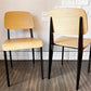 関家具 トーラスチェア Taurus Chair ダイニングチェア アッシュ材×スチール ブラックカラー インダストリアル  定価￥16,830- B ◎