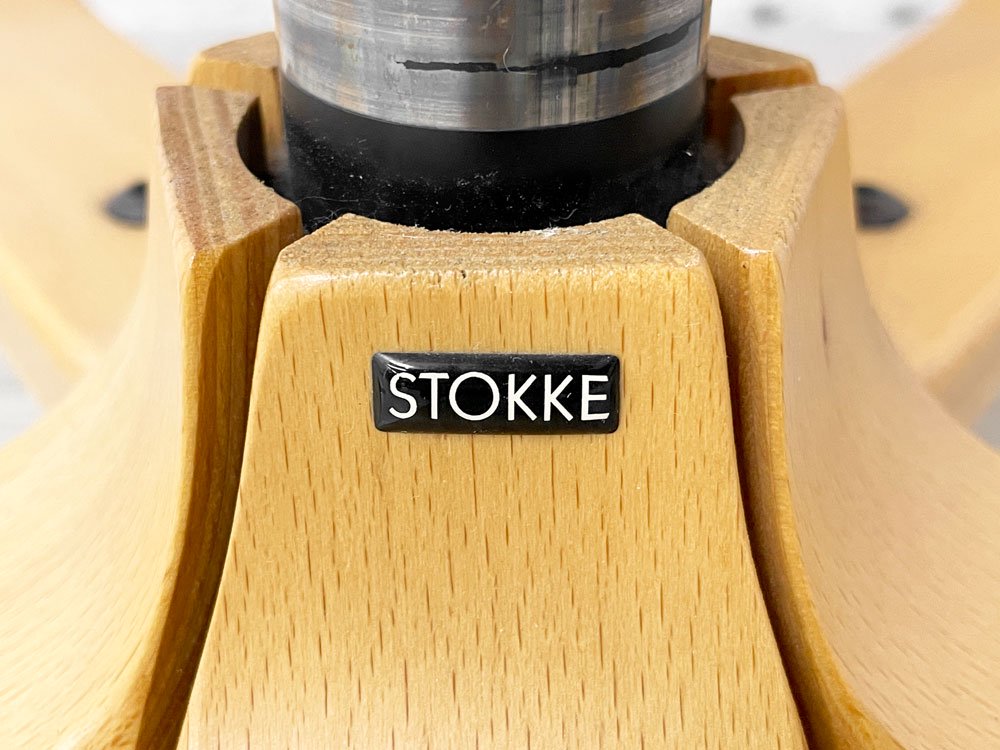 ヴァリエール VARIER ストッケ STOKKE バランス ウィング WING バランスチェア キャスター 昇降機能 レッド ノルウェー ●