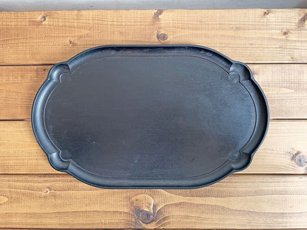 井藤昌志 IFUJI イタリアントレイ ITALIAN TRAY ブラック Lサイズ W36cm イタヤカエデ 現代作家 ♪