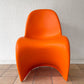 ヴィトラ vitra. パントンチェア Panton Chair オレンジ ヴェルナー・パントン Verner Panton スタッキングチェア ミッドセンチュリー スペースエイジ B ◇