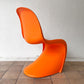 ヴィトラ vitra. パントンチェア Panton Chair オレンジ ヴェルナー・パントン Verner Panton スタッキングチェア ミッドセンチュリー スペースエイジ B ◇