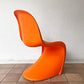 ヴィトラ vitra. パントンチェア Panton Chair オレンジ ヴェルナー・パントン Verner Panton スタッキングチェア ミッドセンチュリー スペースエイジ A ◇