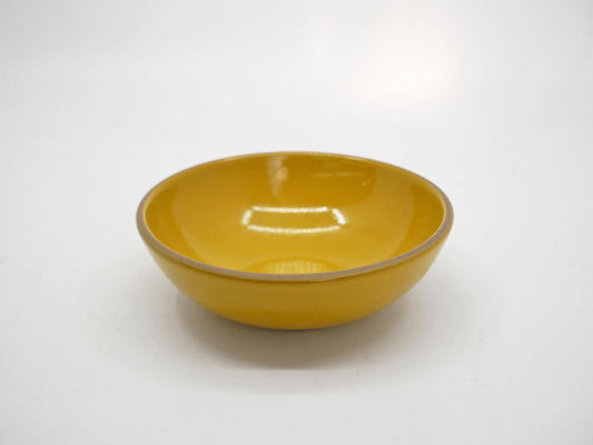 ヒースセラミックス HEATH CERAMICS デザートボウル Dessert Bowl Φ13.5cm イエロー 陶器 アメリカ ミッドセンチュリー ビンテージ B ●