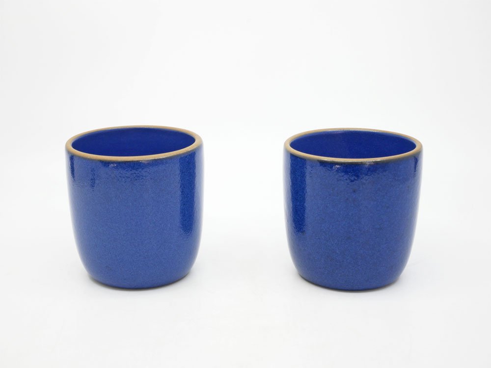 ヒースセラミックス HEATH CERAMICS モダンカップ スモール Modern Cup Φ8cm ブルー 陶器 アメリカ ミッドセンチュリー A ●