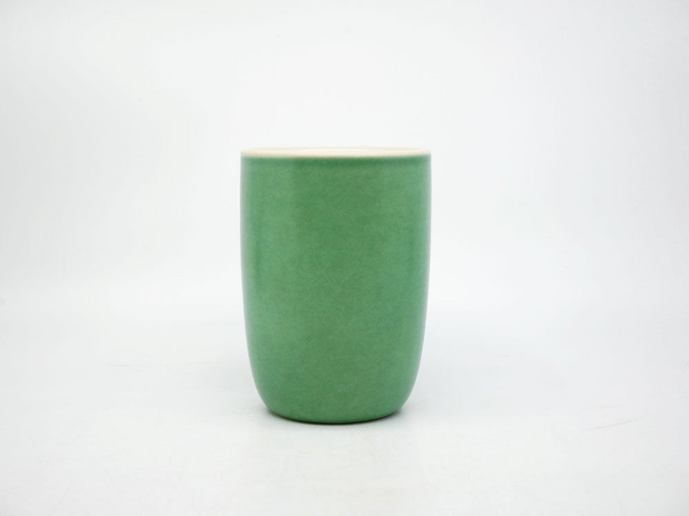 ヒースセラミックス HEATH CERAMICS モダンカップ トール Modern Cup タンブラー Φ8cm ミントグリーン 陶器 アメリカ ミッドセンチュリー B ●