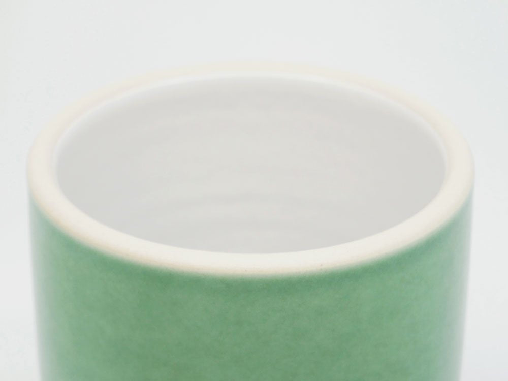 ヒースセラミックス HEATH CERAMICS モダンカップ トール Modern Cup タンブラー Φ8cm ミントグリーン 陶器 アメリカ ミッドセンチュリー B ●