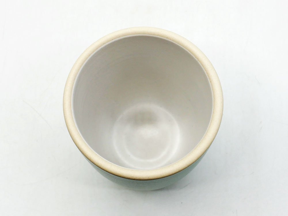 ヒースセラミックス HEATH CERAMICS モダンカップ トール Modern Cup タンブラー Φ8cm ミントグリーン 陶器 アメリカ ミッドセンチュリー B ●