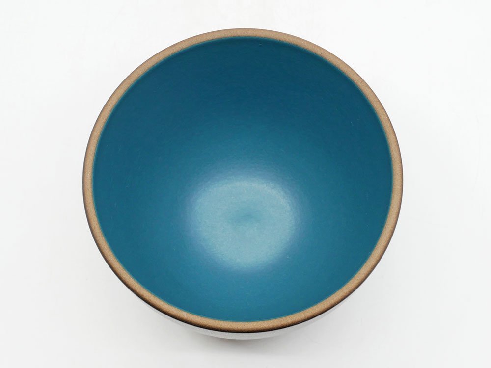 ヒースセラミックス HEATH CERAMICS ディープ サービングボウル Deep Serving Bowl Φ15cm ブルー 陶器 アメリカ ミッドセンチュリー B ●