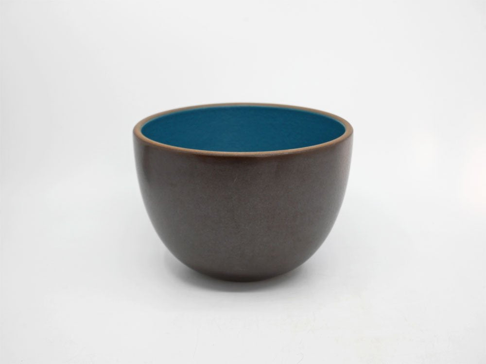 ヒースセラミックス HEATH CERAMICS ディープ サービングボウル Deep Serving Bowl Φ15cm ブルー 陶器 アメリカ ミッドセンチュリー A ●