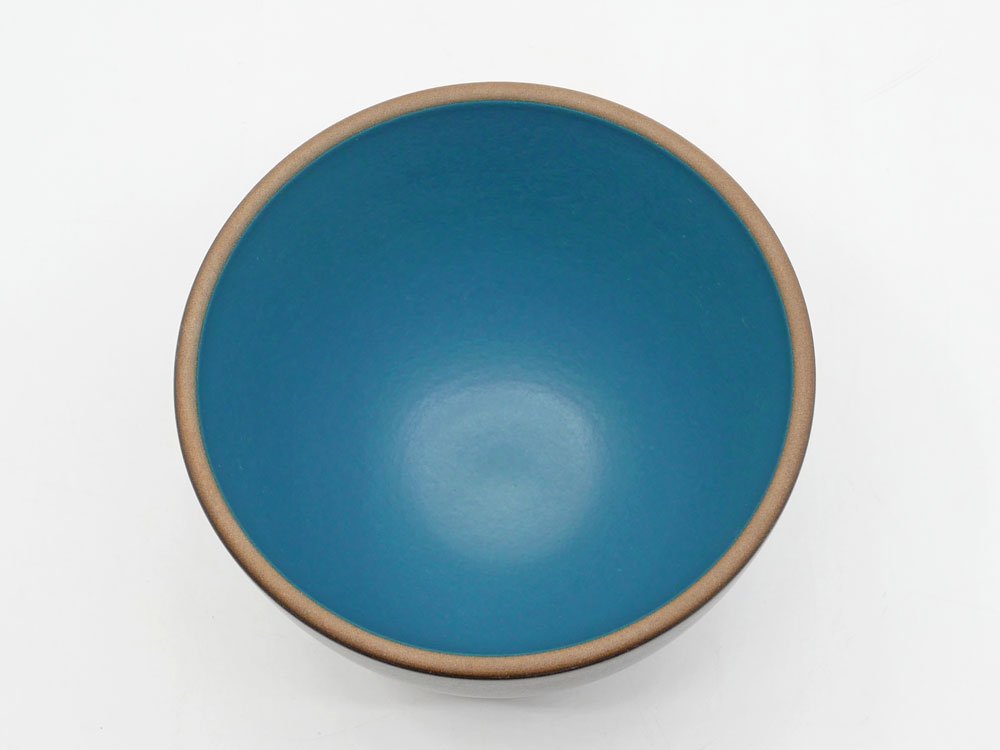 ヒースセラミックス HEATH CERAMICS ディープ サービングボウル Deep Serving Bowl Φ15cm ブルー 陶器 アメリカ ミッドセンチュリー A ●