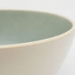 ヒースセラミックス HEATH CERAMICS サービングボウル Serving Bowl Φ21cm ホワイト ツートン 陶器 アメリカ ミッドセンチュリー ●