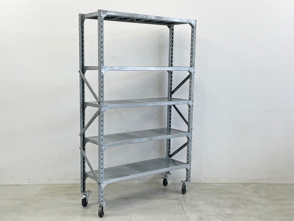 ダルトン DULTON ガルバナイズドシェルフ シングル  Galvanized shelf Single SLF01-S 定価121,000円 インダストリアル 廃盤 〓