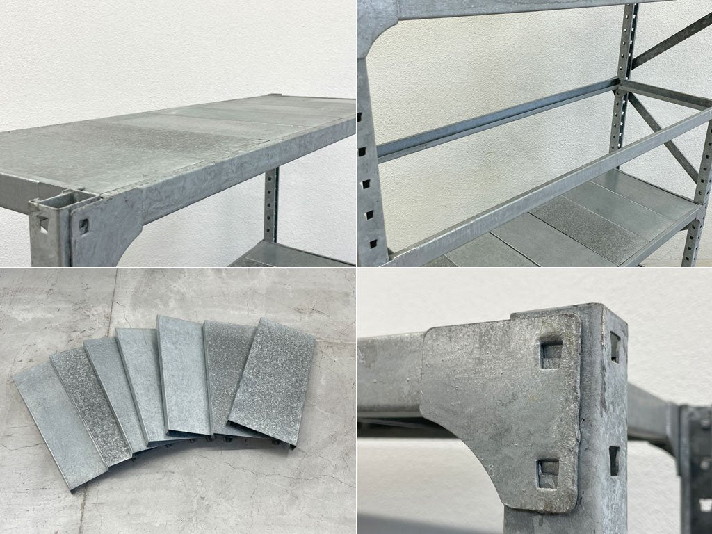 ダルトン DULTON ガルバナイズドシェルフ シングル  Galvanized shelf Single SLF01-S 定価121,000円 インダストリアル 廃盤 〓