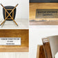 ジャーナルスタンダード journal standard Furniture シノン ダイニングチェア CHINON CHAIR VL ラバーウッド PUレザー 定価￥27,500- B ●