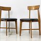 ジャーナルスタンダード journal standard Furniture シノン ダイニングチェア CHINON CHAIR VL ラバーウッド PUレザー 定価￥27,500- B ●