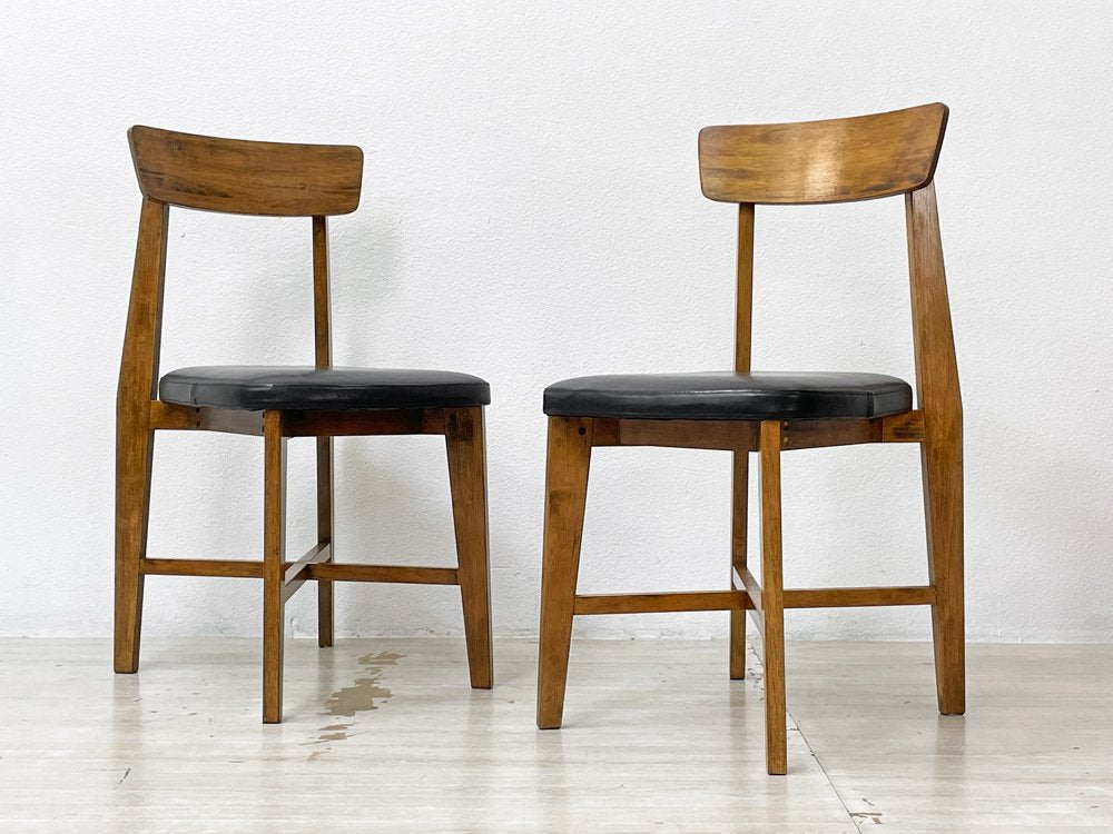 ジャーナルスタンダード journal standard Furniture シノン ダイニングチェア CHINON CHAIR VL ラバーウッド PUレザー 定価￥27,500- B ●