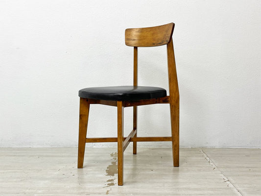 ジャーナルスタンダード journal standard Furniture シノン ダイニングチェア CHINON CHAIR VL ラバーウッド PUレザー 定価￥27,500- A ●